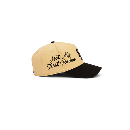 "The Midtown" Structured Hat (Natural/Black)