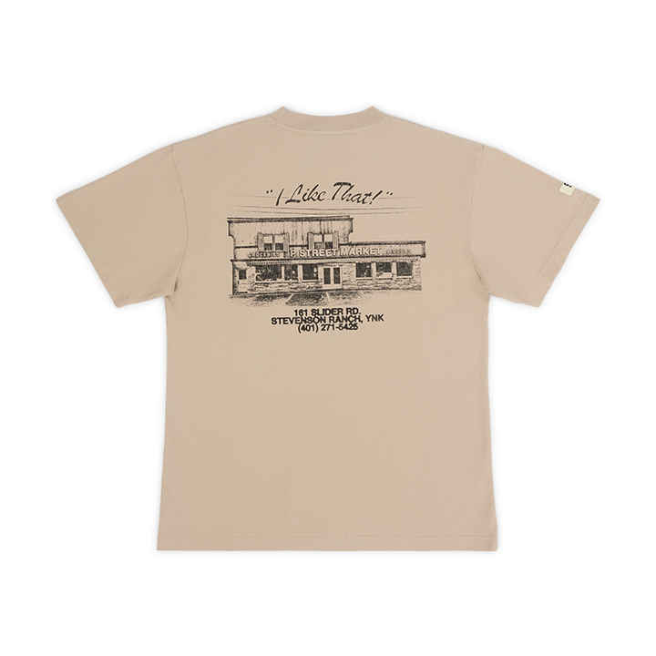 P Street Market Tee (Beige)