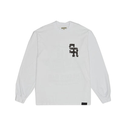 Stevenson Ranch x The Lows Dive Bar Longsleeve Tee (White)