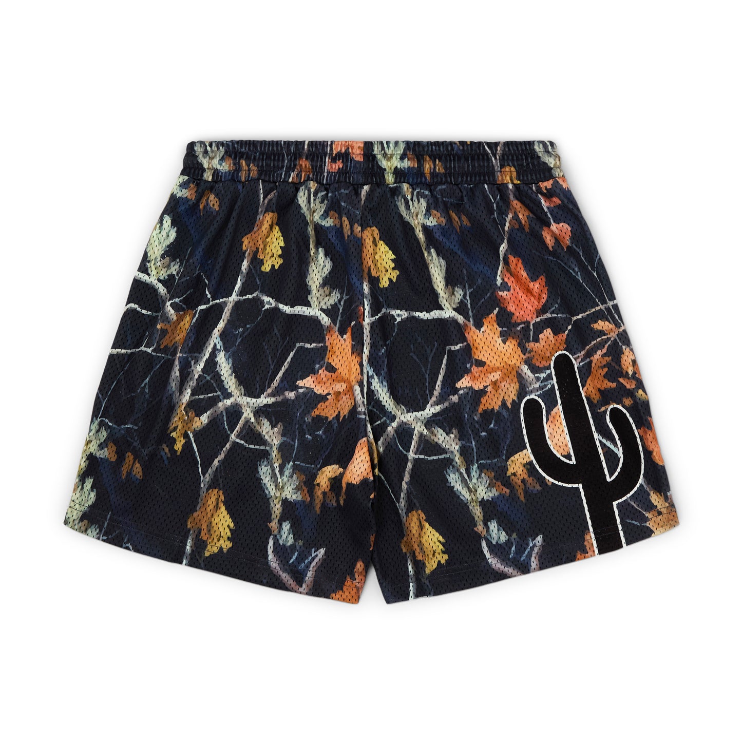 Varsity Mesh Shorts (Forest Camo)