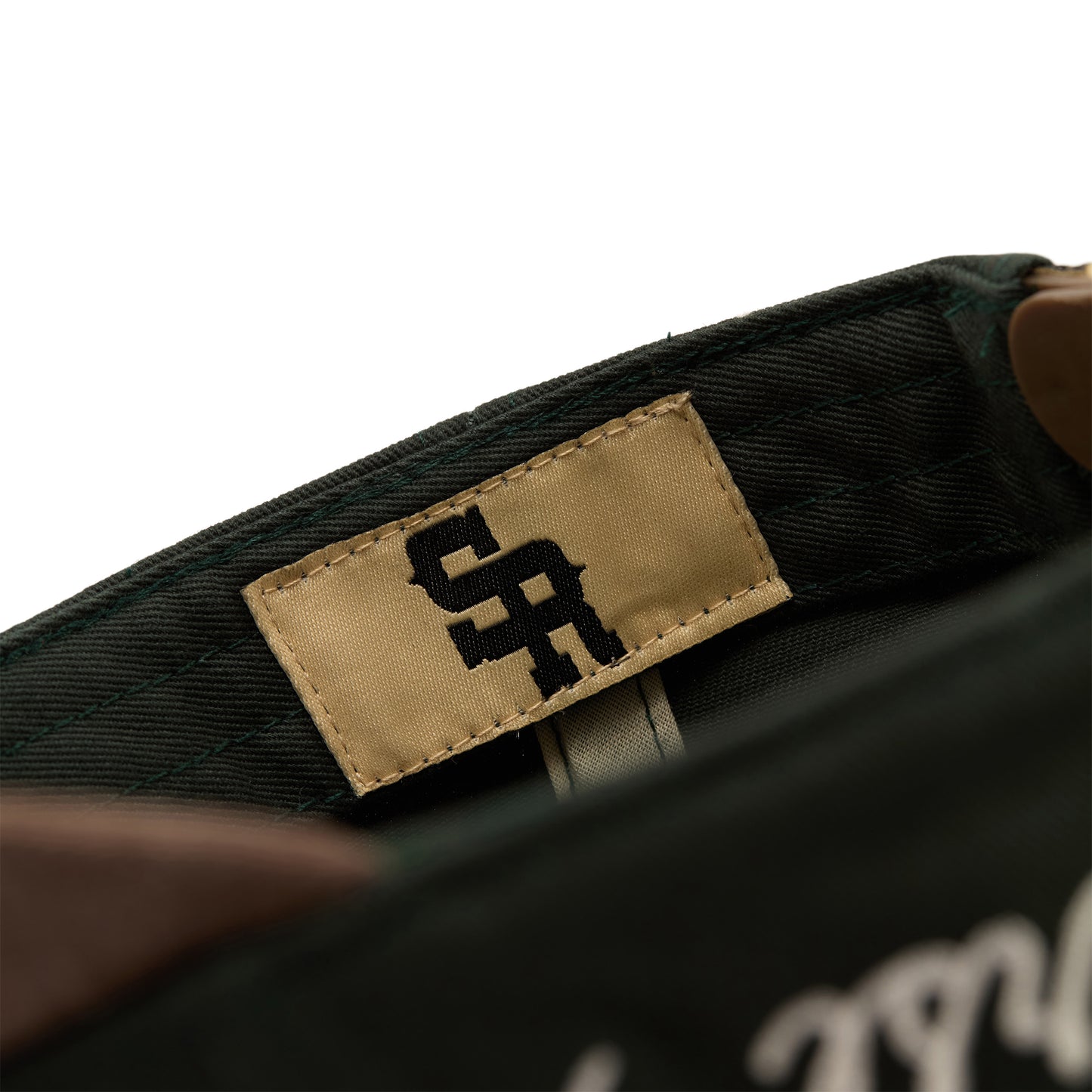 Midtown "Bandit" Structured Hat (Green/Brown)