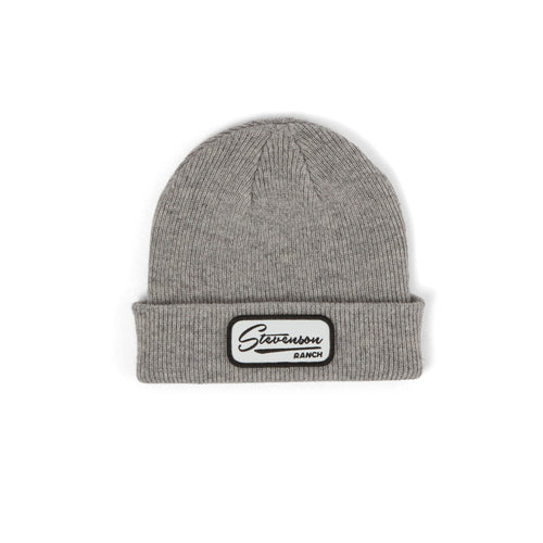 Knit Beanie (Heather Grey)