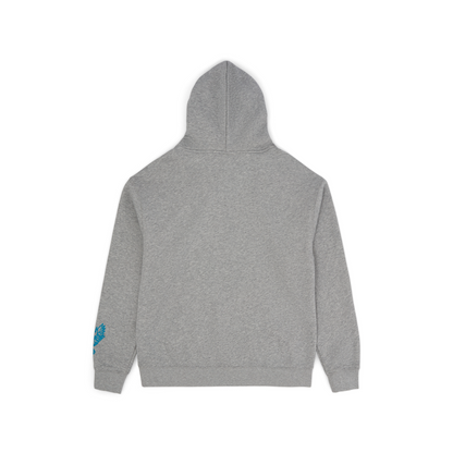 Owl Quarter Zip Hoodie (Grey)