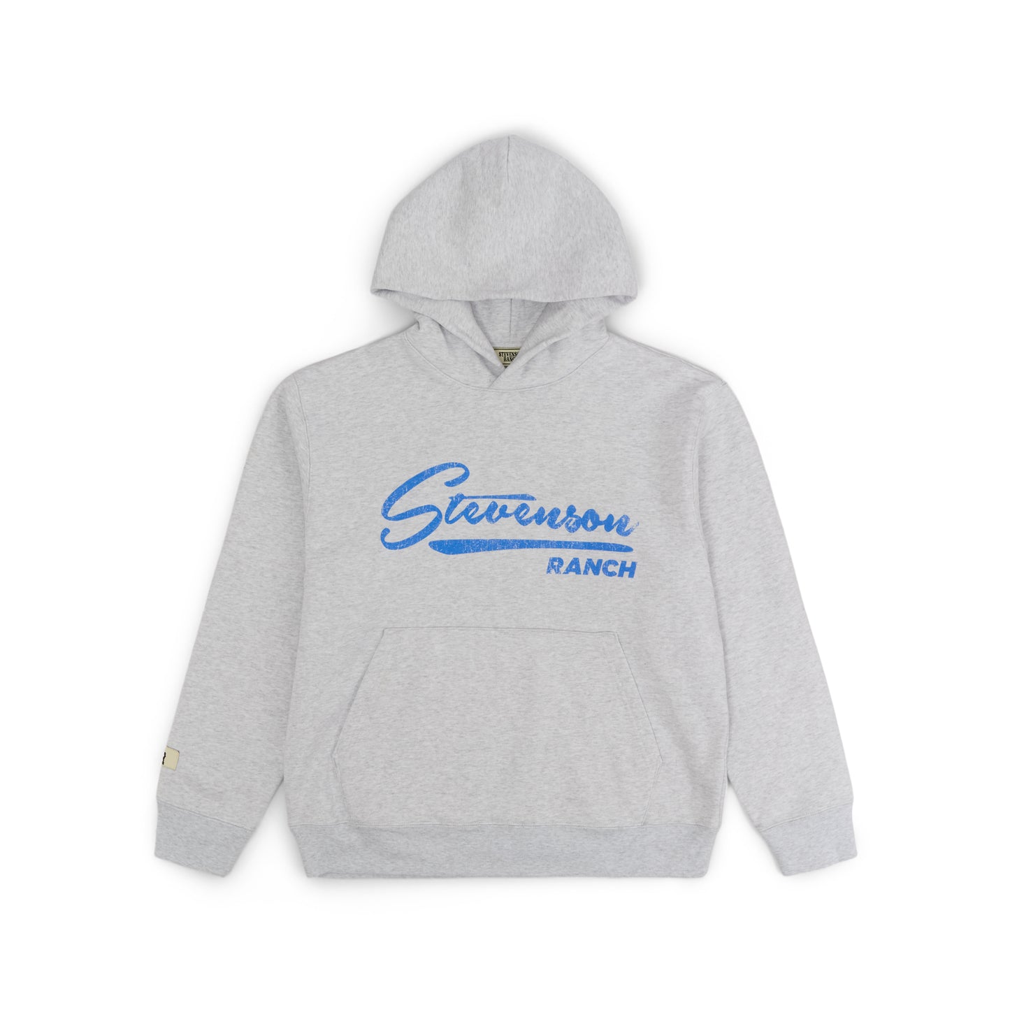 Steadfast Hoodie - Vintage Script (Ash Grey)