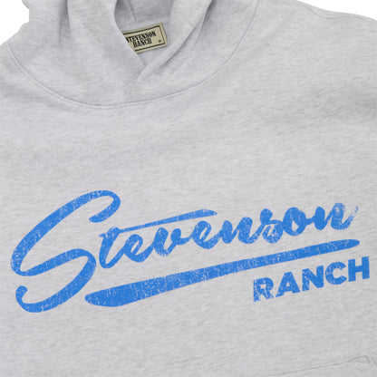 Steadfast Hoodie - Vintage Script (Ash Grey)