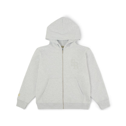 Steadfast Zip-Up Hoodie (Ash Grey)