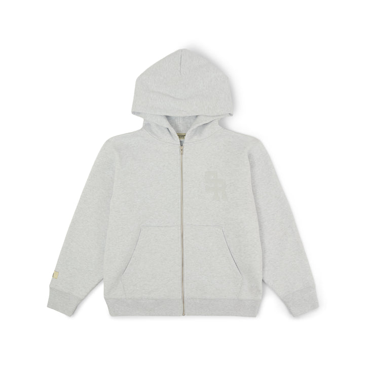 Steadfast Zip-Up Hoodie (Ash Grey)