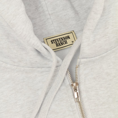 Steadfast Zip-Up Hoodie (Ash Grey)