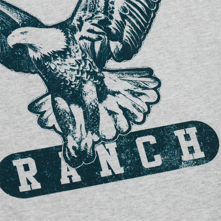 Allegiance Crop Tee (Ash Grey)