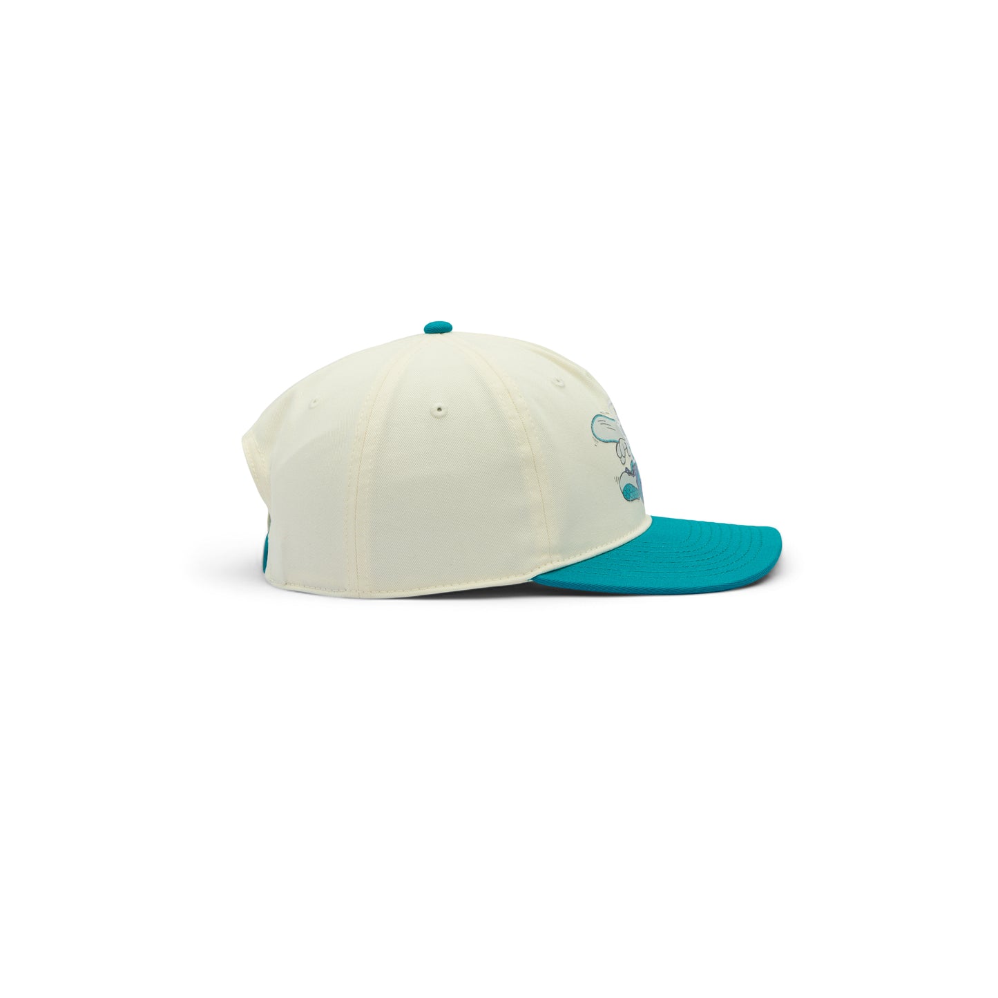 Stevenson Ranch x Wilmington "Hornets Nest" Hat (Natural/Teal)