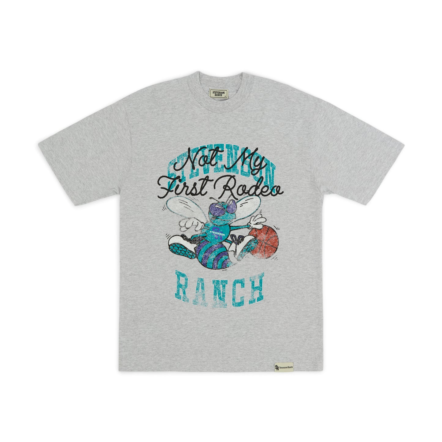 Stevenson Ranch x Wilmington "Muggsy" Tee (Ash Grey)
