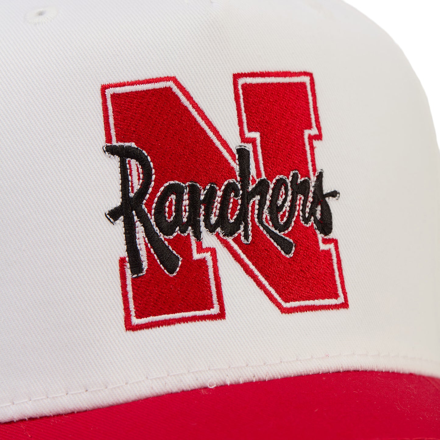 Stevenson Ranch x Iowa "Big Red" Hat (White/Red)
