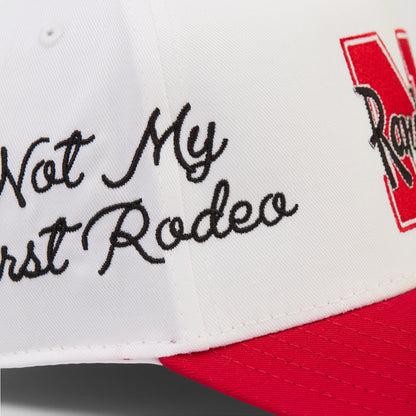 Stevenson Ranch x Iowa "Big Red" Hat (White/Red)