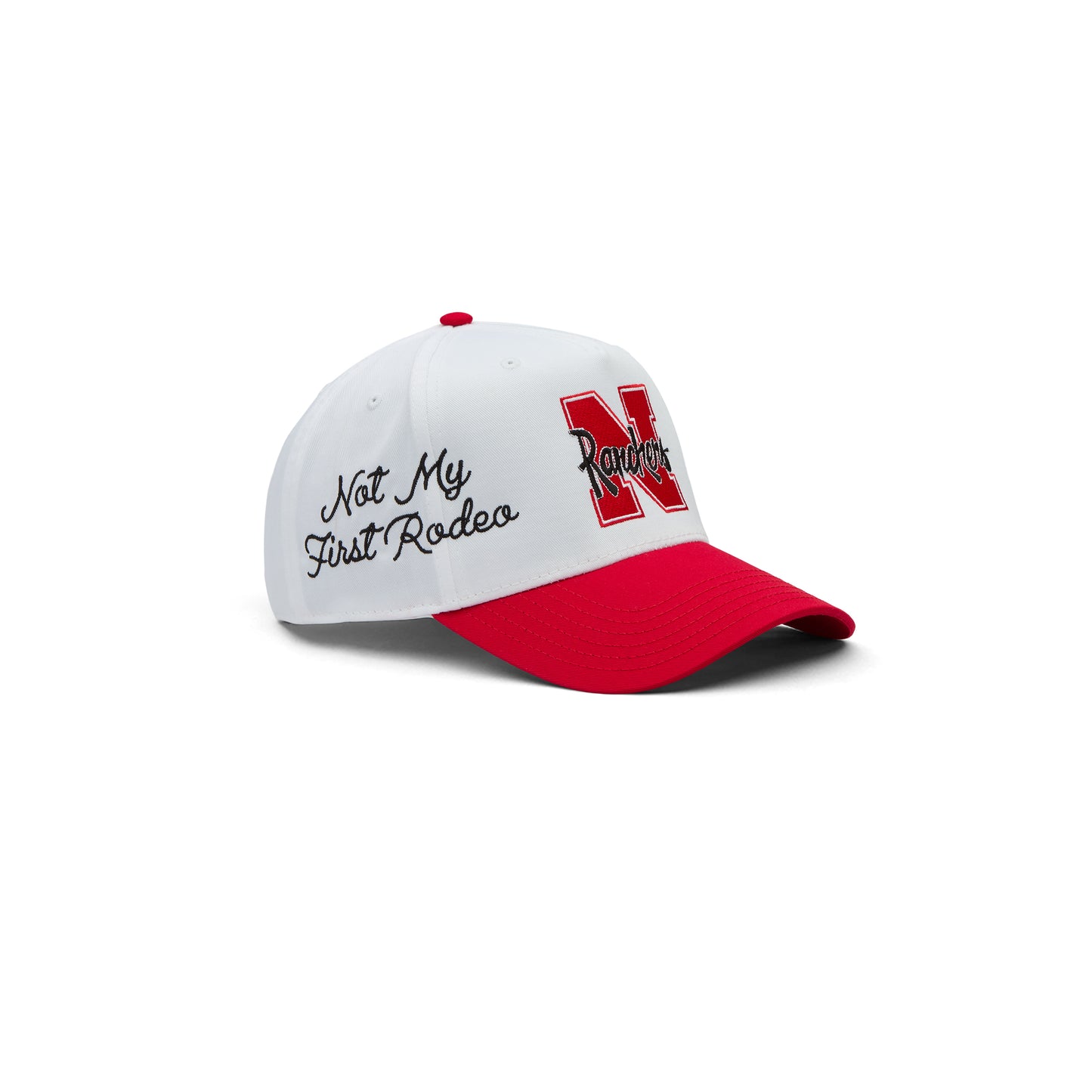 Stevenson Ranch x Iowa "Big Red" Hat (White/Red)
