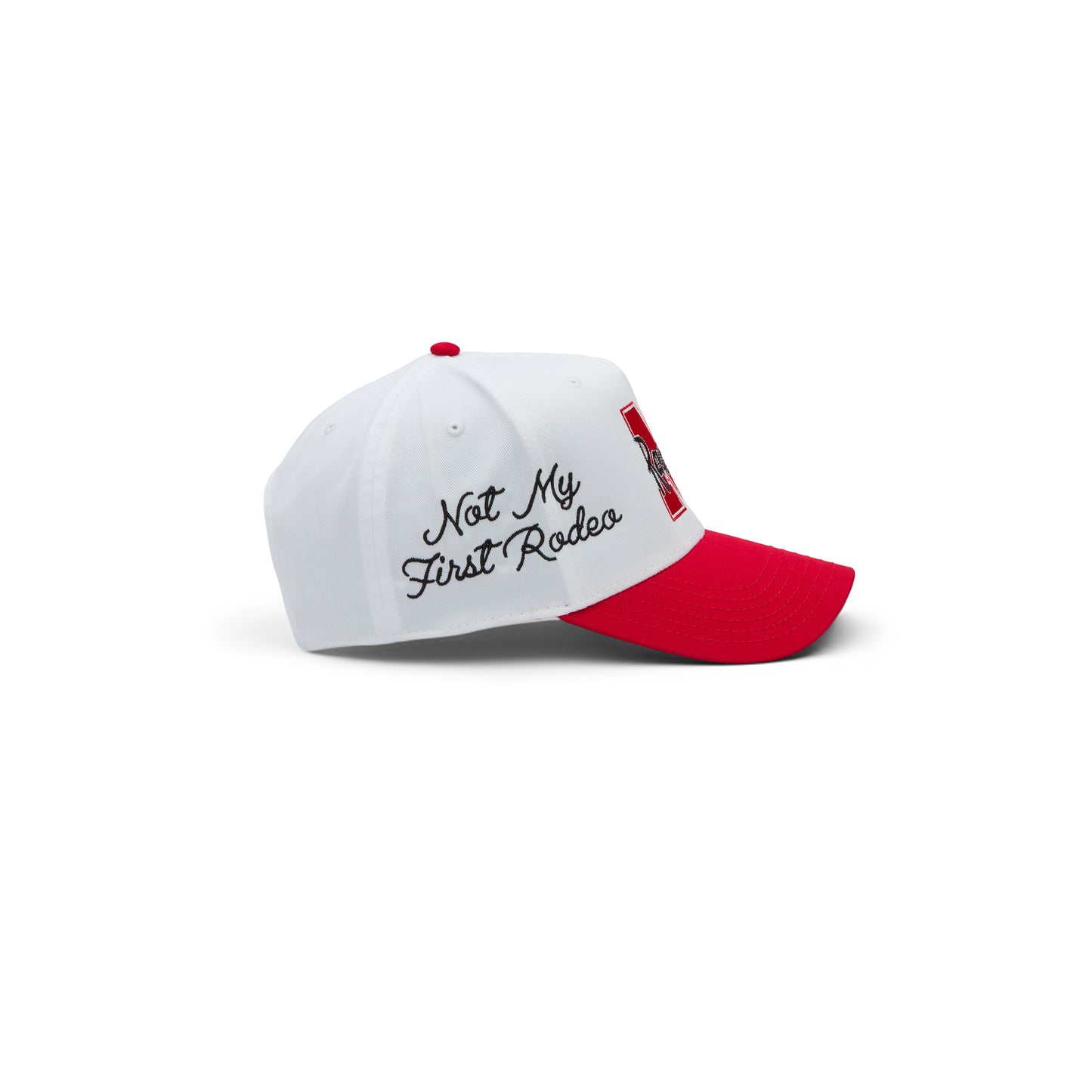 Stevenson Ranch x Iowa "Big Red" Hat (White/Red)