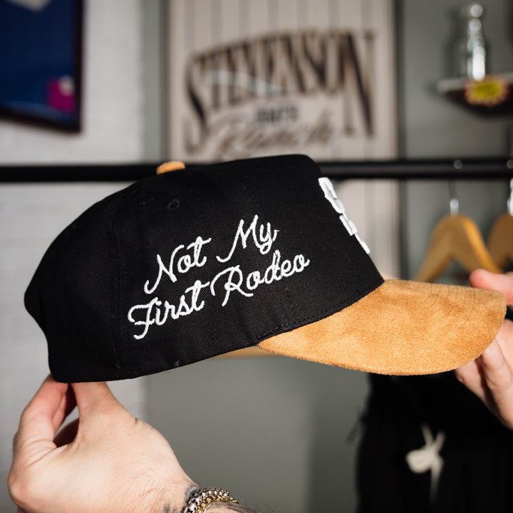 Heritage Structured Hat (Black/Tan)