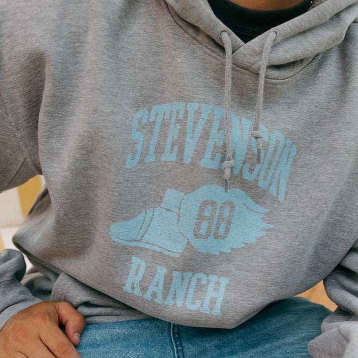 Track Hoodie (Heather Grey)