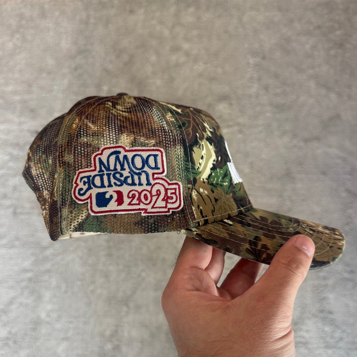 Stevenson Ranch x The Upsidedown Tour Pt.2 Camo Trucker Hat