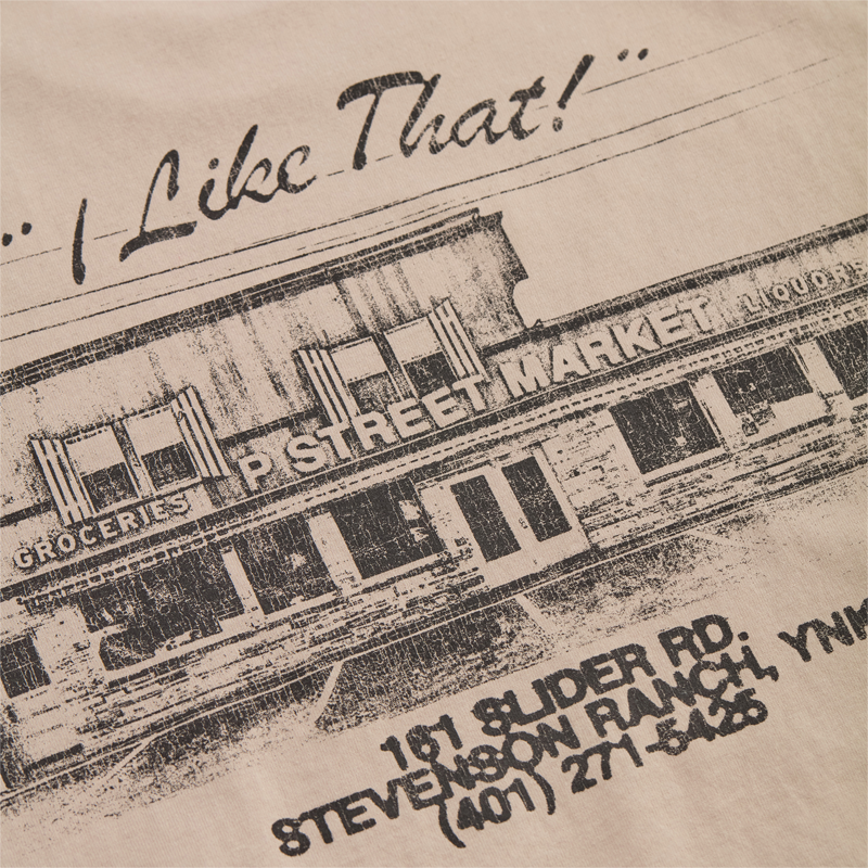 P Street Market Tee (Beige)