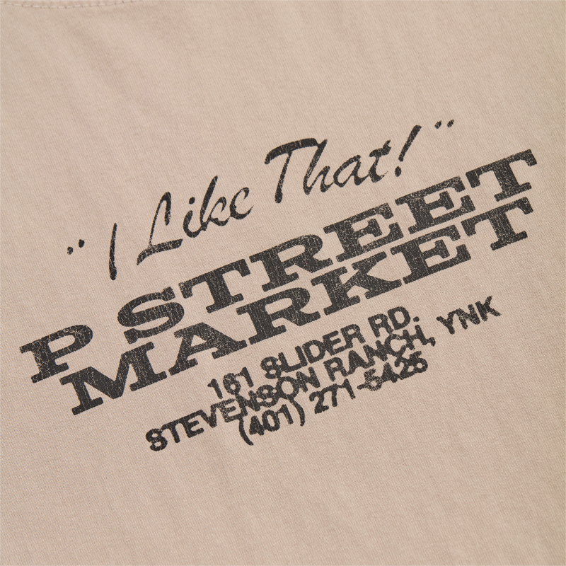 P Street Market Tee (Beige)