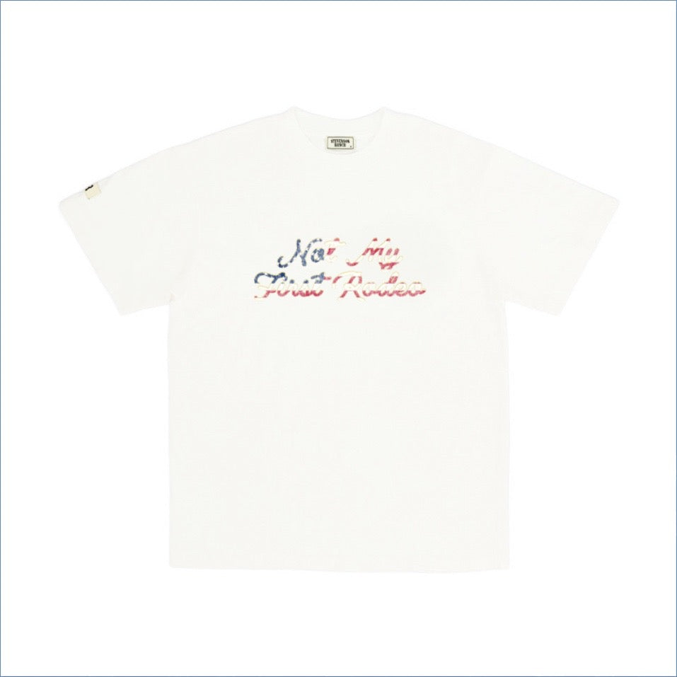 WHSS Cartoon Crop Tee (White)