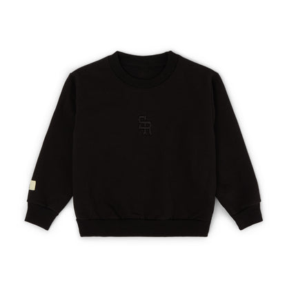 Kids Steadfast Crewneck (Black)