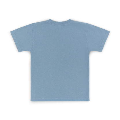 Kids Vintage Script Tee (Blue)