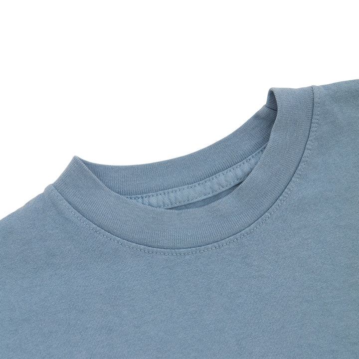 Kids Vintage Script Tee (Blue)