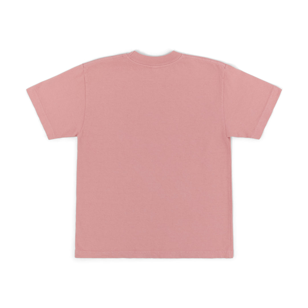 Kids Vintage Script Tee (Pink)
