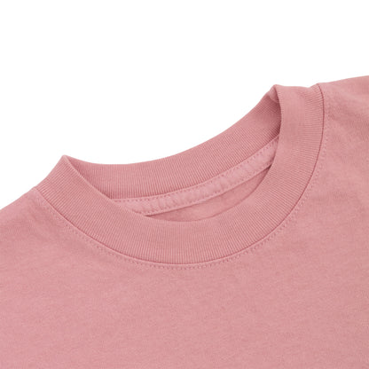 Kids Vintage Script Tee (Pink)
