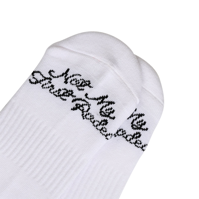 Knit Socks (White/Black)
