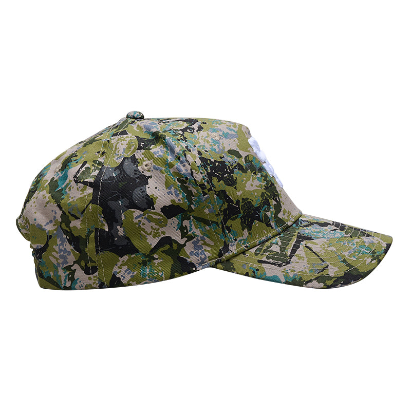 Canvas Camo Hat (Camo/White)