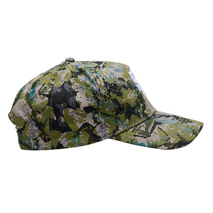 Canvas Camo Hat (Camo/White)