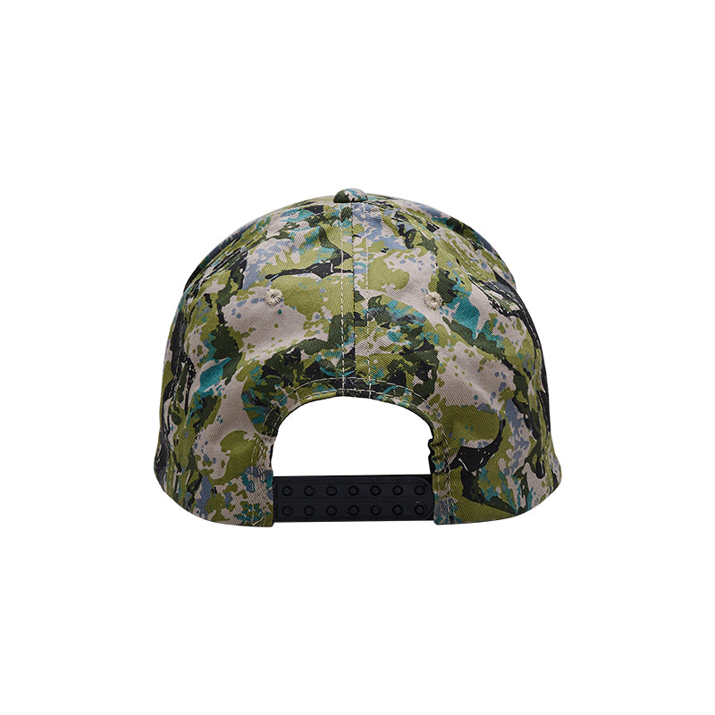 Canvas Camo Hat (Camo/White)