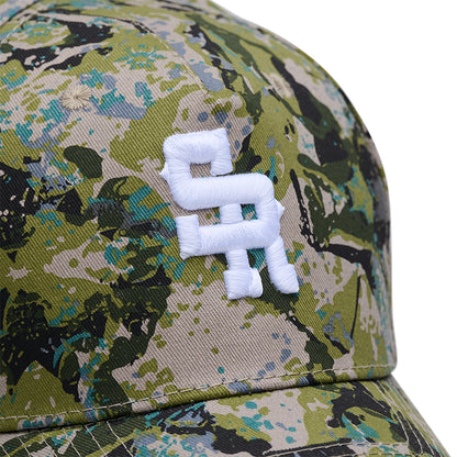 Canvas Camo Hat (Camo/White)