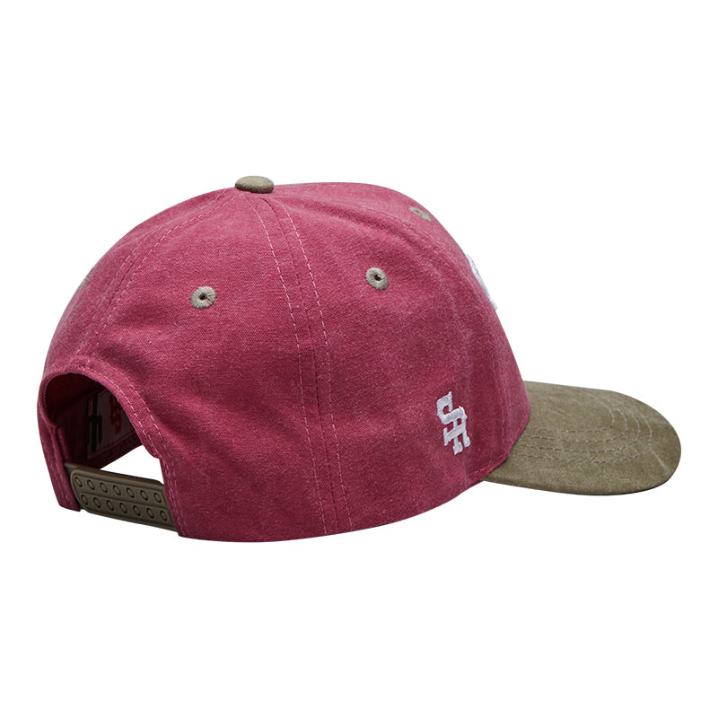 Sombrero de lona Stevenson Ranch (rojo/gris)