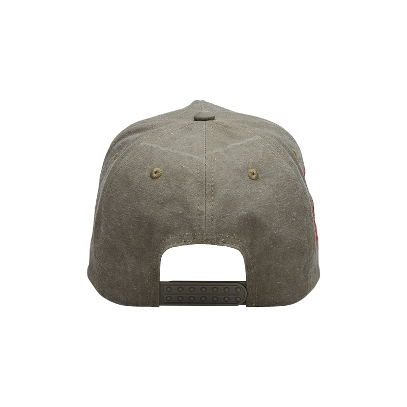 Structured Canvas Desert Hat (Grey/Multi)