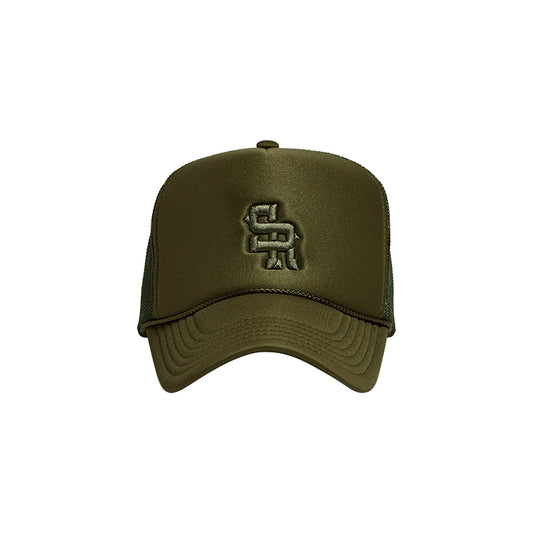 Classic Trucker Hat (Green/Green)