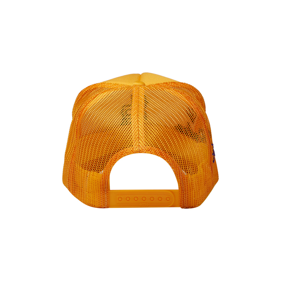 NMFR Classic Trucker Hat (Yellow/Purple)