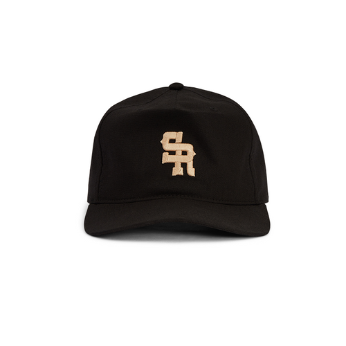 "The Journeyman" Unstructured Hat (Black/Cream)