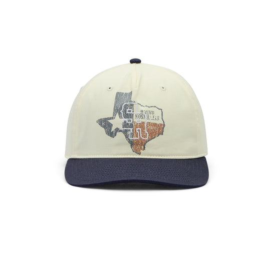 Stevenson Ranch x Austin TX "Lone Star" Hat (White/Blue)
