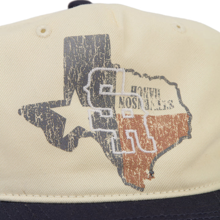 Stevenson Ranch x Austin TX "Lone Star" Hat (White/Blue)