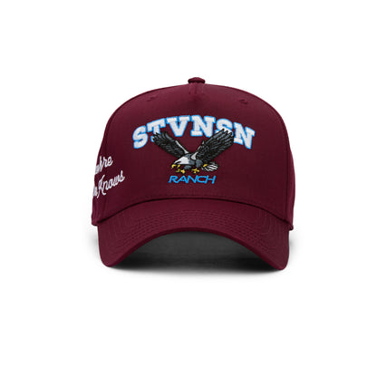 Flying Eagle Structured Hat (Maroon)