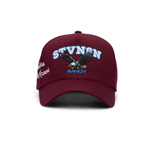 Flying Eagle Structured Hat (Maroon)