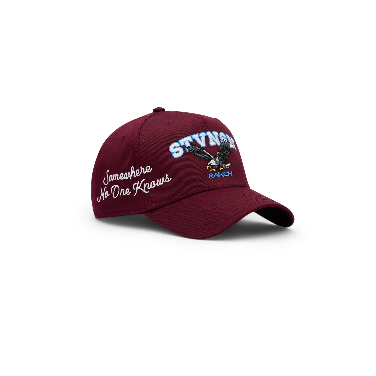 Flying Eagle Structured Hat (Maroon)