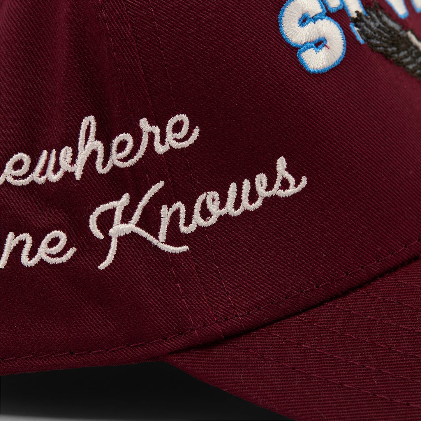 Flying Eagle Structured Hat (Maroon)