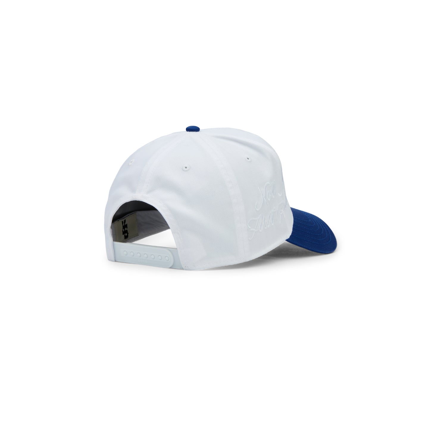 Mobile Structured Hat (White/Blue)