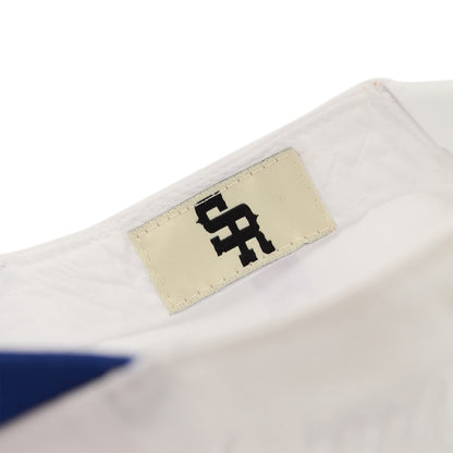 Mobile Structured Hat (White/Blue)