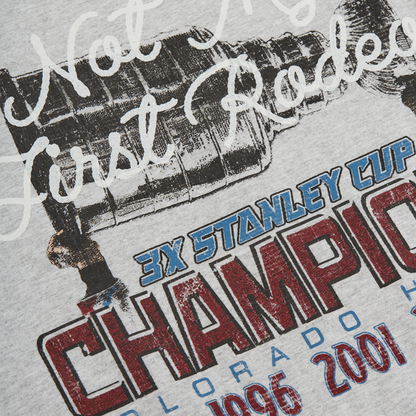 Stevenson Ranch x Denver "Sakic" Tee (Ash Grey)