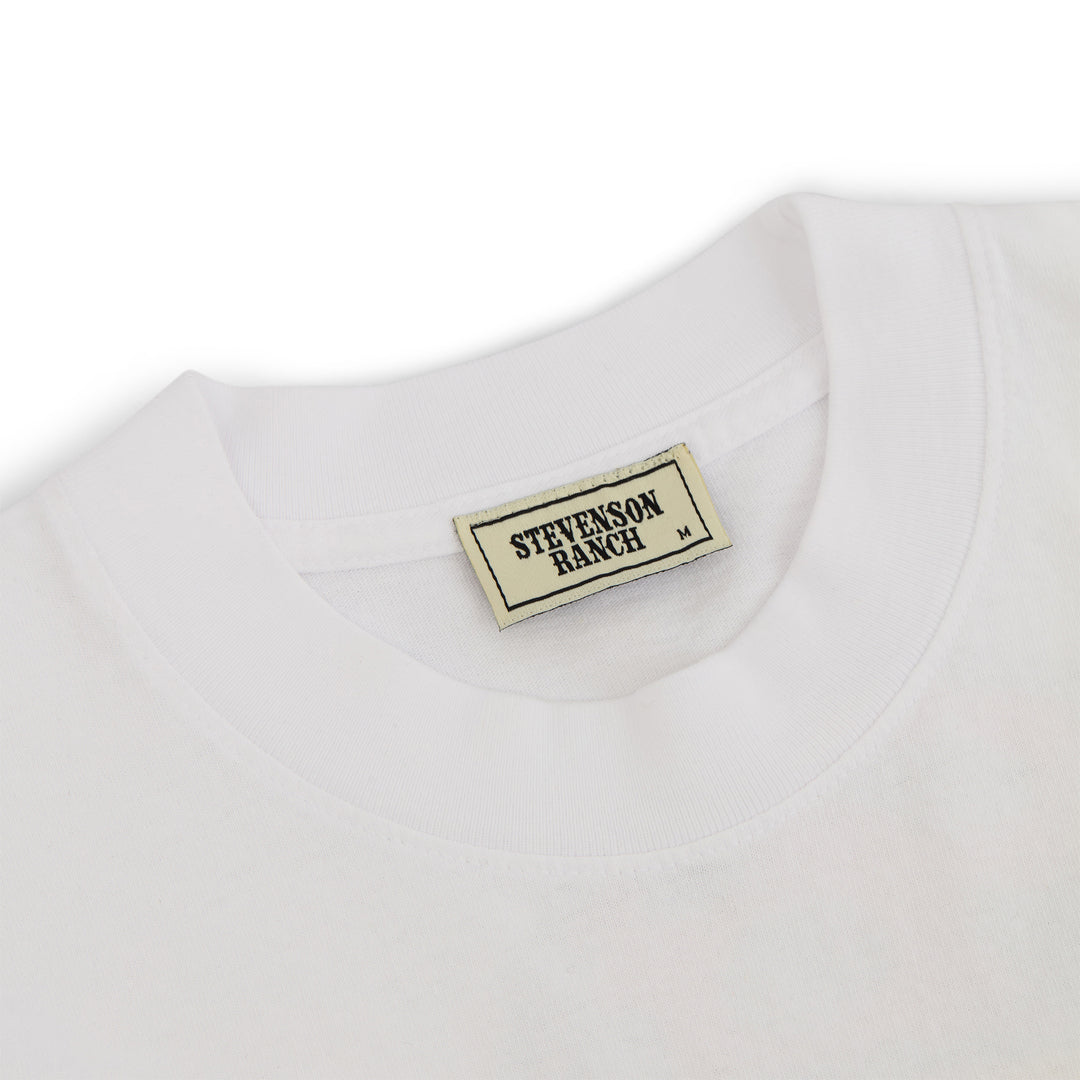 Stevenson Ranch x Pittsburgh "Jolly Roger" Tee (White)